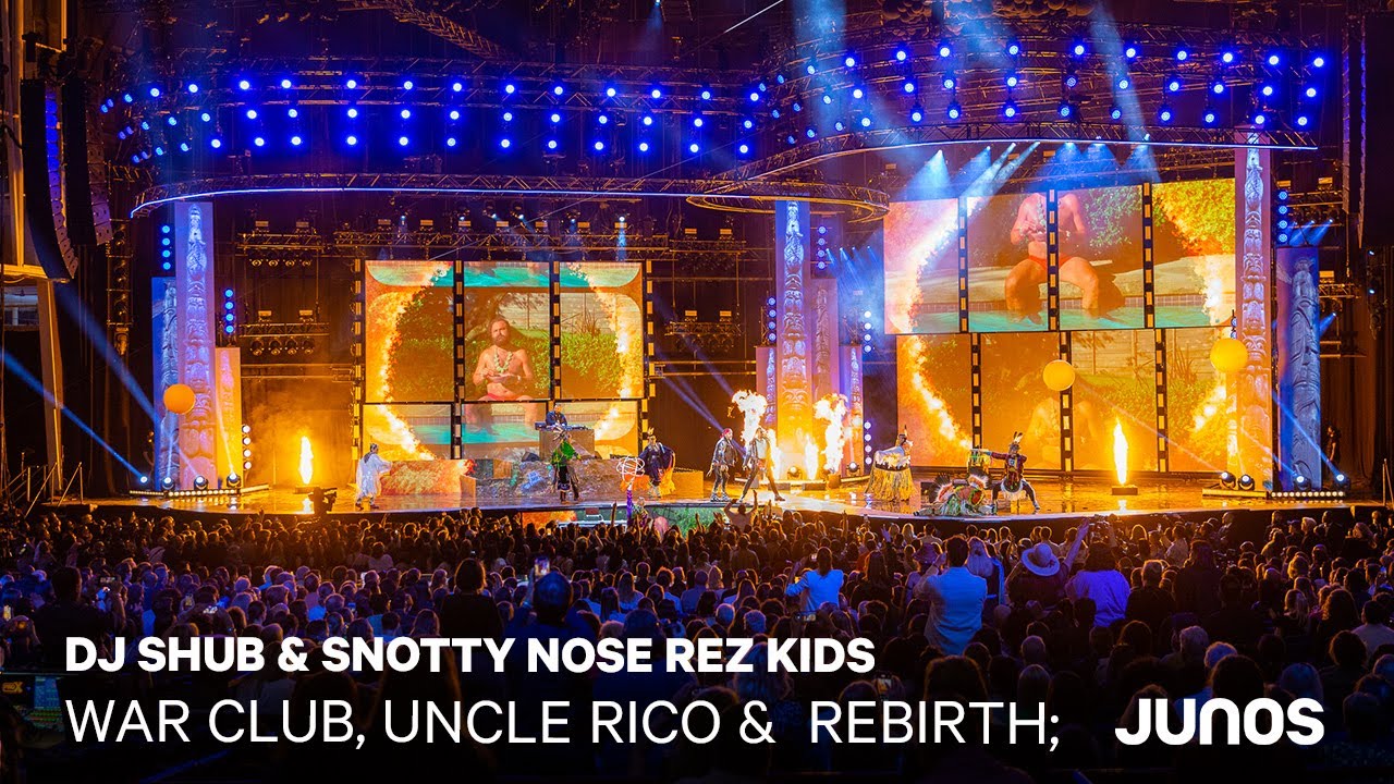 DJ Shub & Snotty Nose Rez Kids - “War Club,” “Uncle Rico,” &  “Rebirth” | The 2022 JUNO Awards