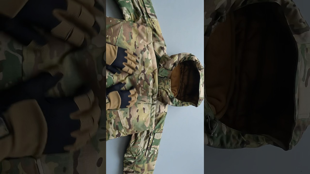 Taktyczna kurtka zimowa UATAC Multicam Ripstop Climashield Apex 136
