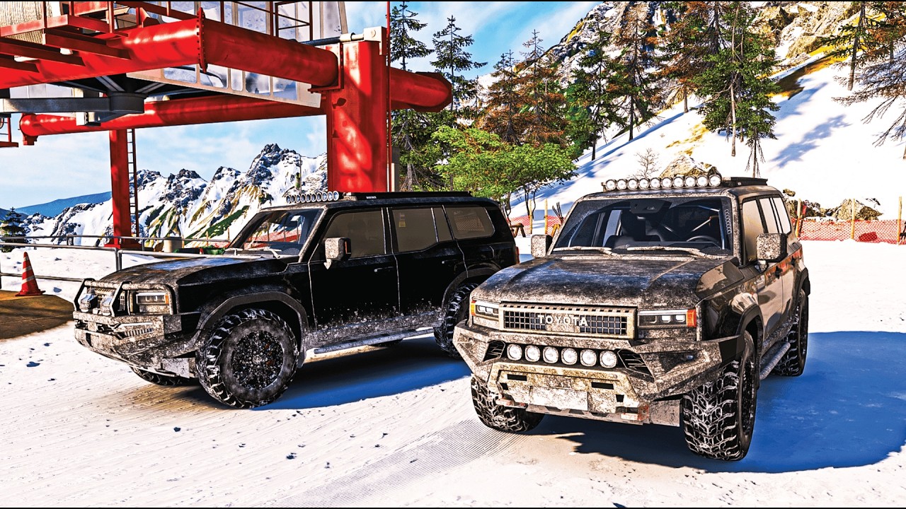 2025 Toyota Land Cruiser Offroad convoy Drive Forza Horizon 6 | Thrustmaster T300RS GT Gameplay