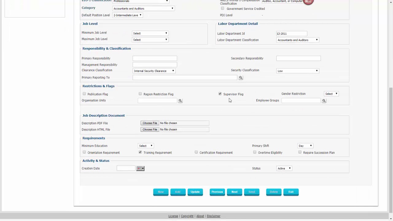 Video 64   Interact HRMS   Job Classification