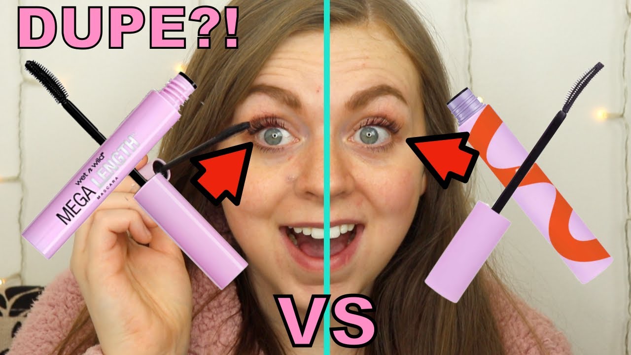 Tower 28 MakeWaves Mascara VS wet n wild Mega Length Mascara! $3 Dupe?!