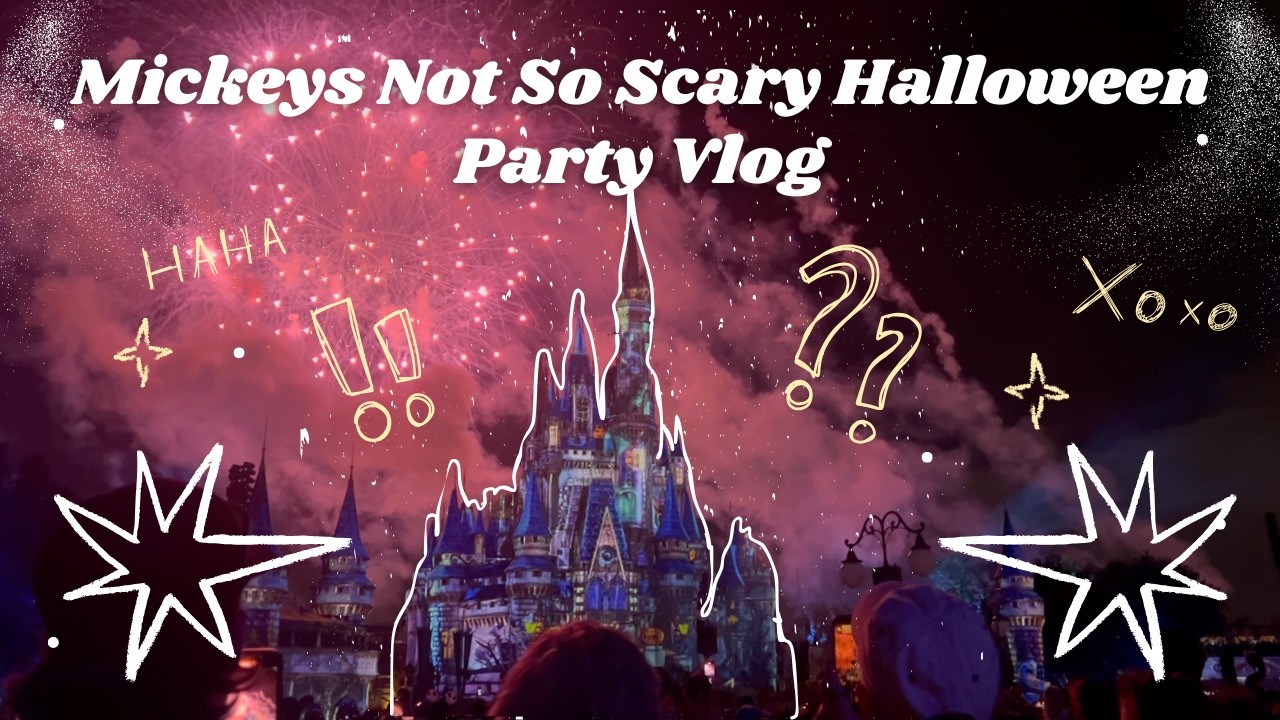 COME WITH US TO THE MICKEY NOT SO SCARY HALLOWEEN PARTY | DISNEY WORLD VLOG