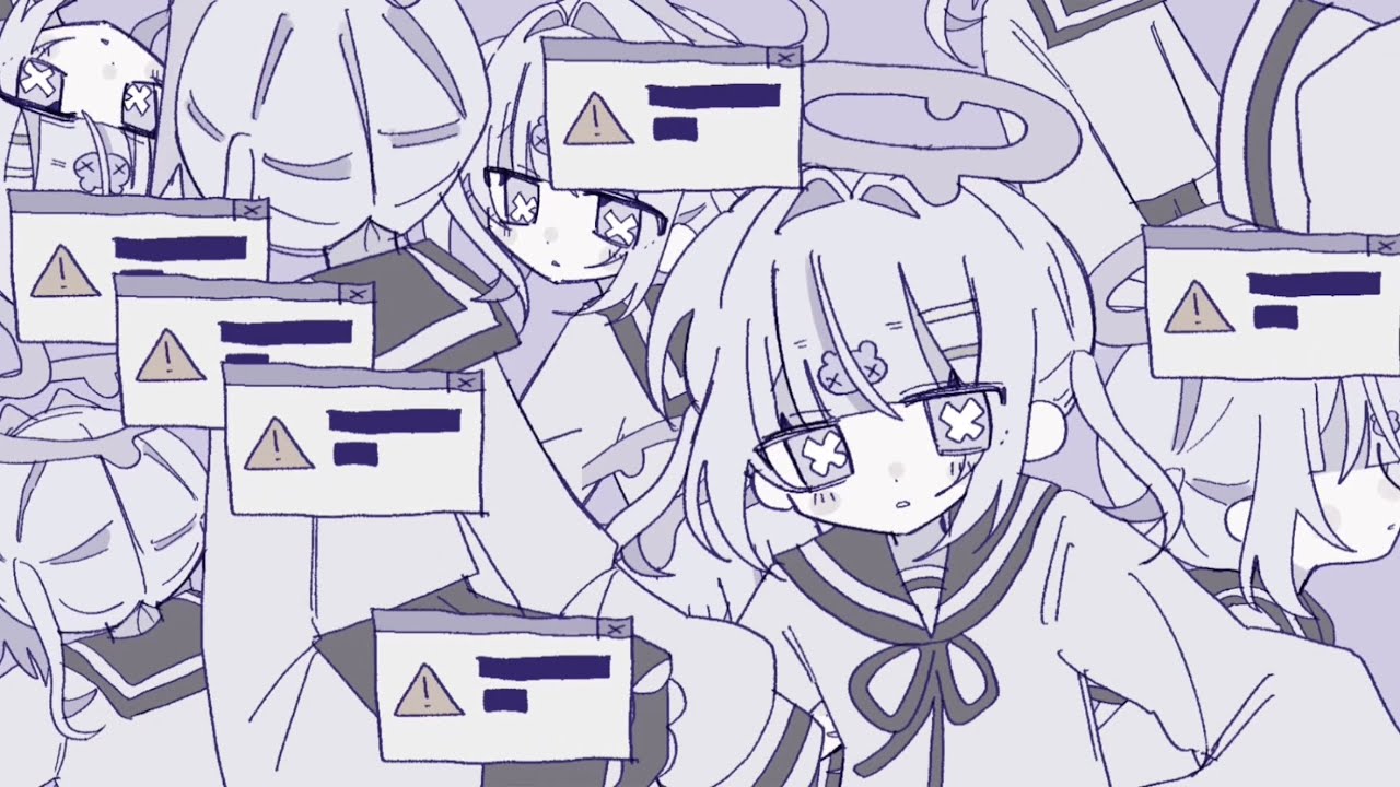 【手描き】個性になっちゃった；；