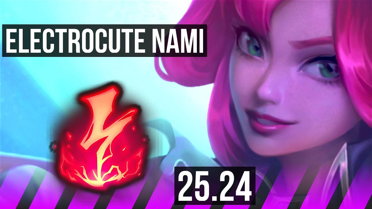 NAMI & Ashe vs KARMA & Hwei (SUP) | 23K damage, Electrocute | EUW Master | 25.24