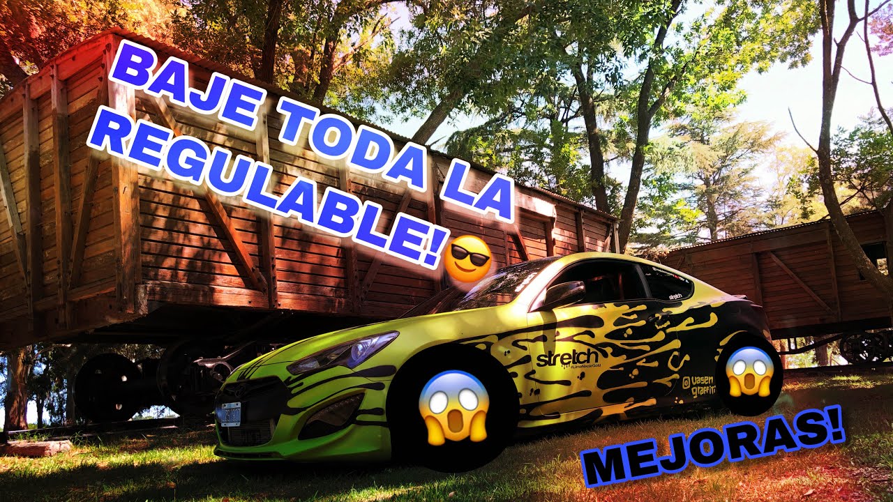SUSPENSION al piso y MEJORAS en la GENESIS COUPE/ Mark Demian
