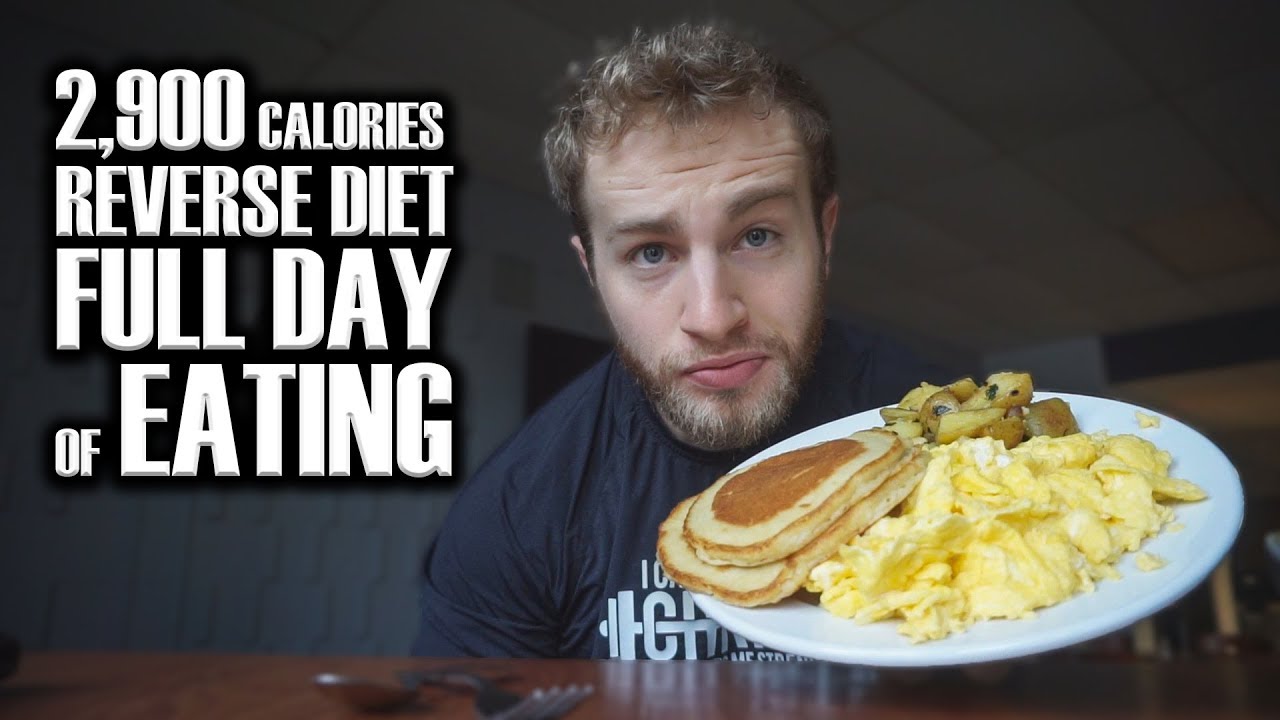 Full Day of Eating on a Reverse Diet (2,900 Calories)