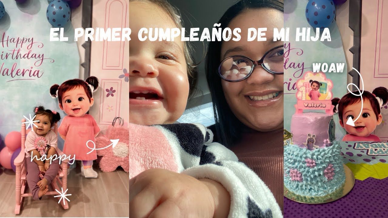 Así celebramos el cumpleaños # 1 de mi hija 👧🎂🪅🥳|Florida| Vlog familiar| parte 4