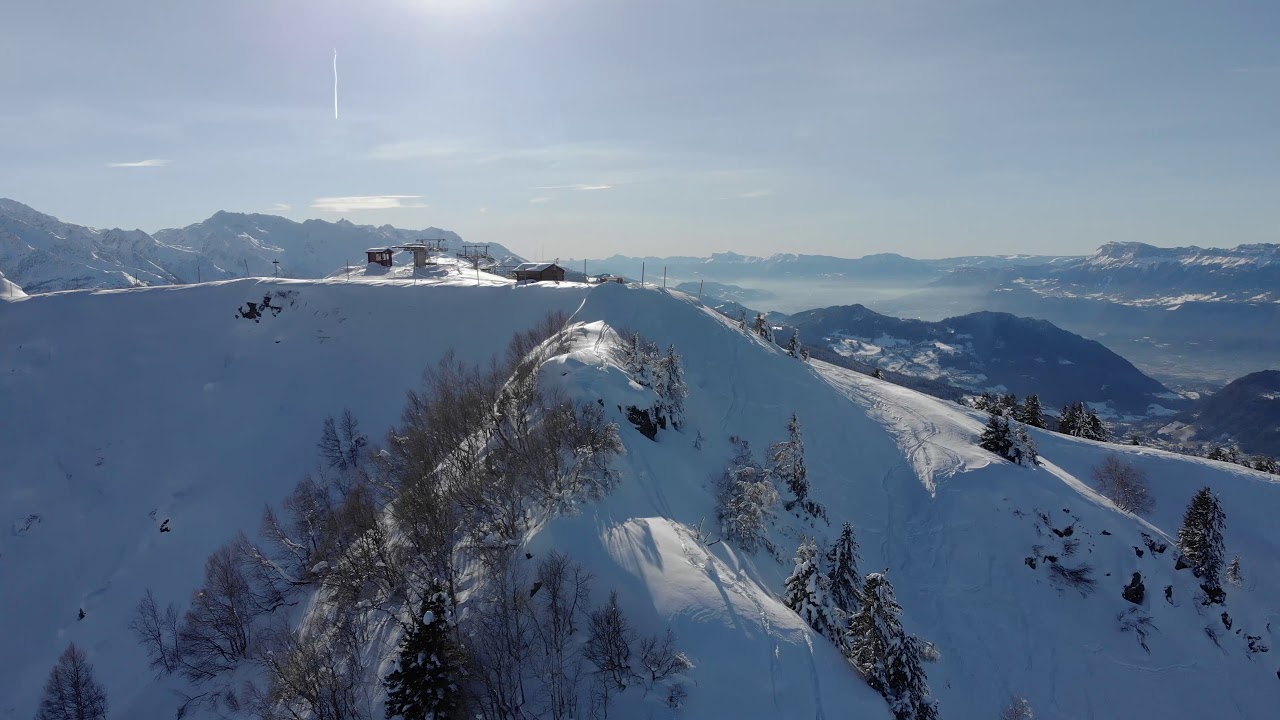 Le grand Collet ( Collet d'Allevard) Drone & Splitboard