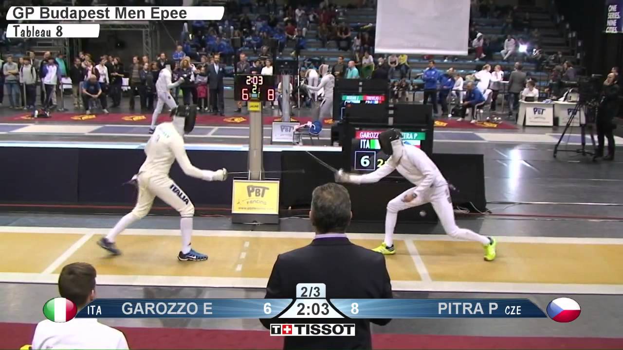 GAROZZO Enrico ITA vs PITRA Pavel CZE L8 Budapest GP Mar 15, 2015