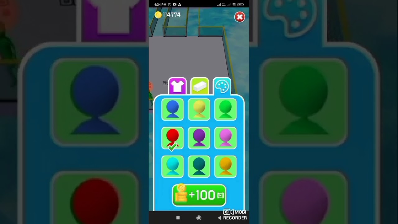 play stair race 3D on redmi phone