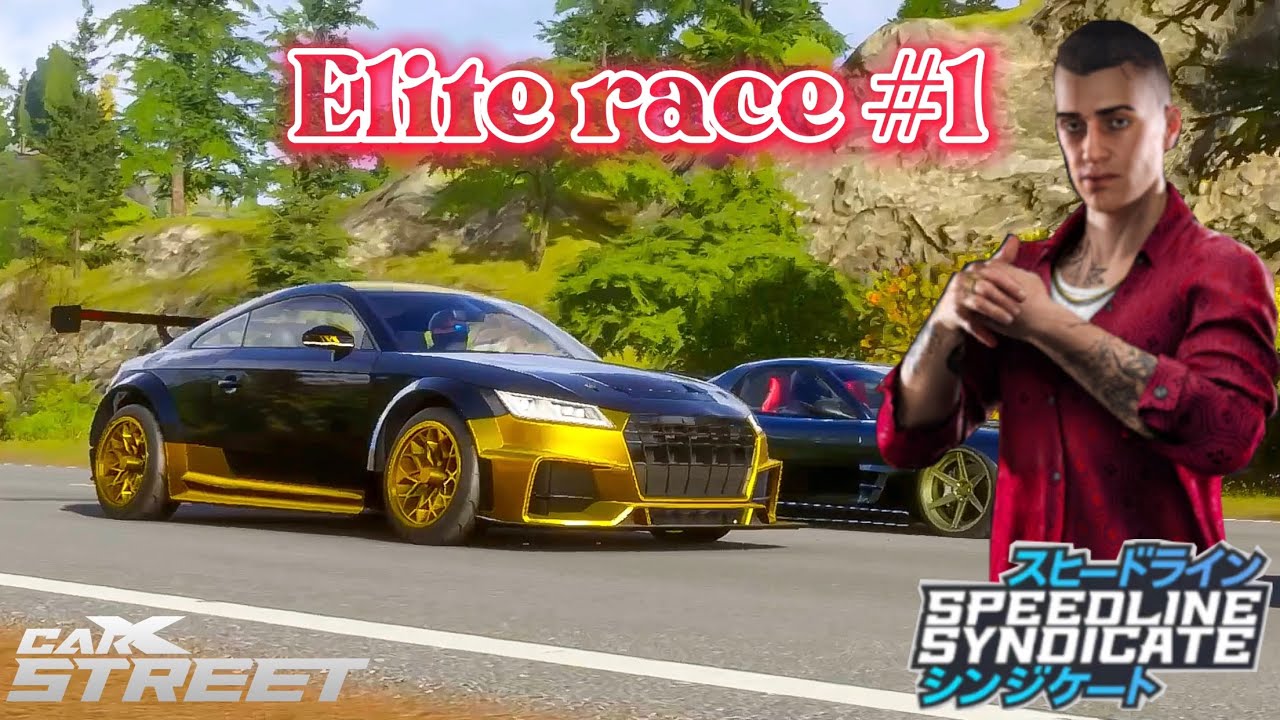 CarX Street Club Speedline Syndicate | Elite Race #1 | iOS, Android gameplay Audi TTR