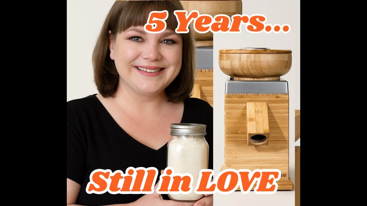 Nutrimill Harvest Grain Mill Product Review   A Product I Could Not Live Without!