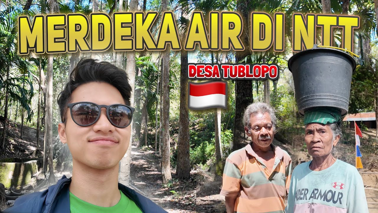 Desa di NTT ini AKHIRNYA Punya Akses AIR BERSIH😭⁉️Dari Dulu Harus Pikul Air, Sekarang MERDEKA AIR🥳🇮🇩