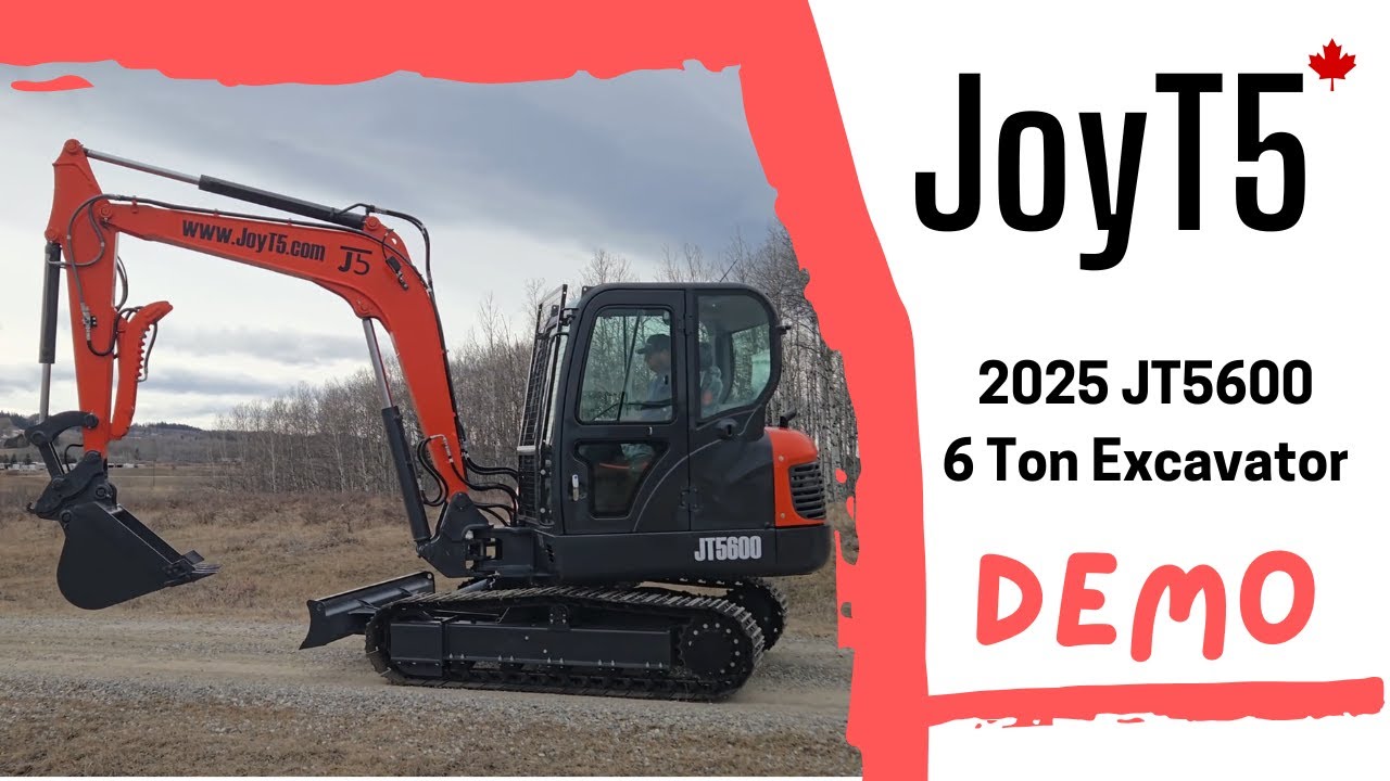 JoyT5 JT5600: The Future of Excavation is Here! (2025 Demo)