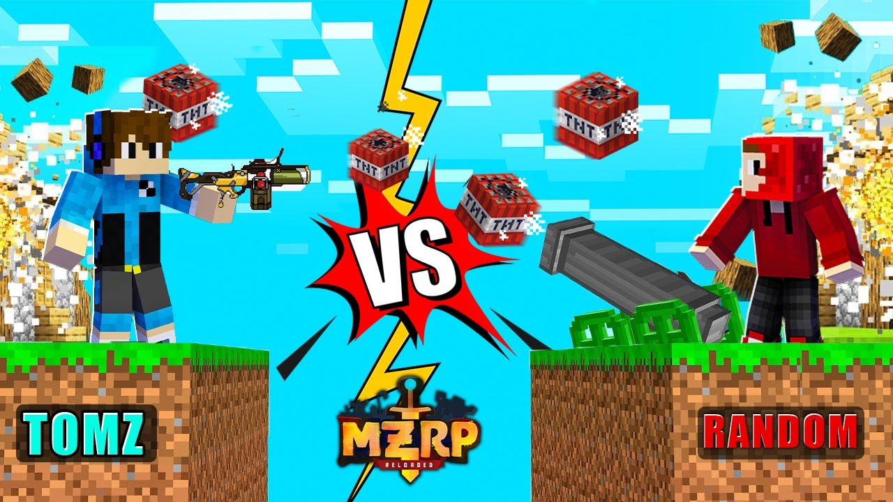 MZRP : Mega TNT WAR With Friend !!! Minecraft | malayalam |