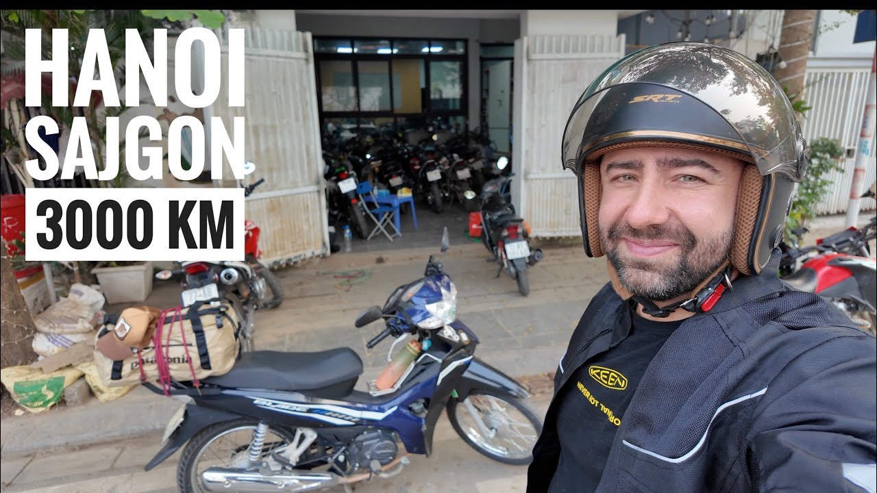 WIETNAM - Zaczynam 3000 km trasę z Hanoi do Sajgonu