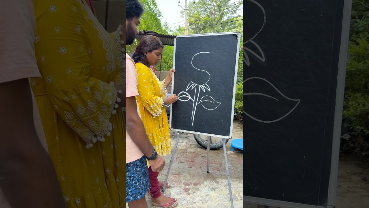 Easy Draw a Rose Drawing Step by step ?