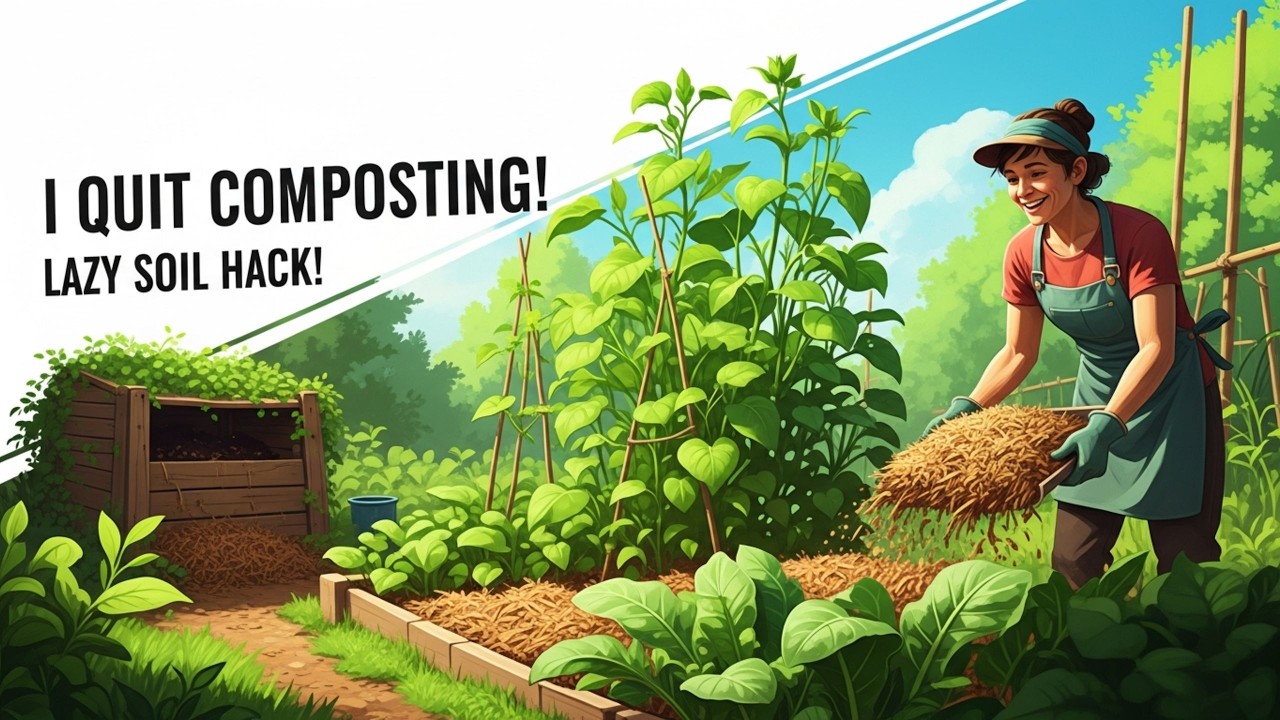 I Quit Composting Forever – This Super Lazy Method Makes Soil Better!