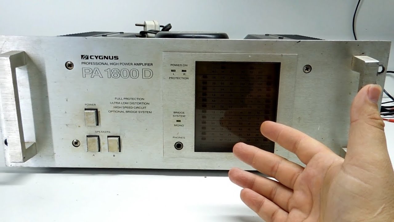 CYGNUS PA-1800D, revisão básica.