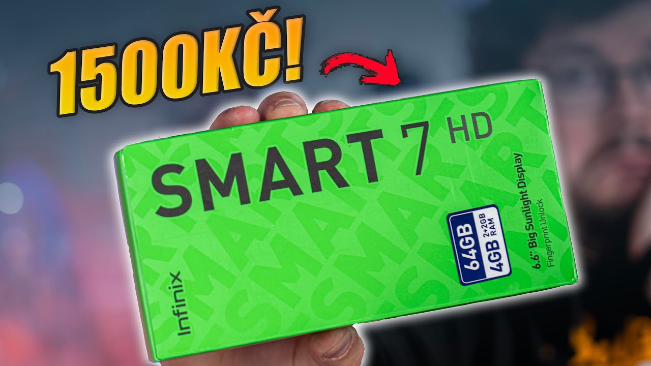 WTF, Telefon za 1500 Kč?! - Infinix Smart 7 HD!