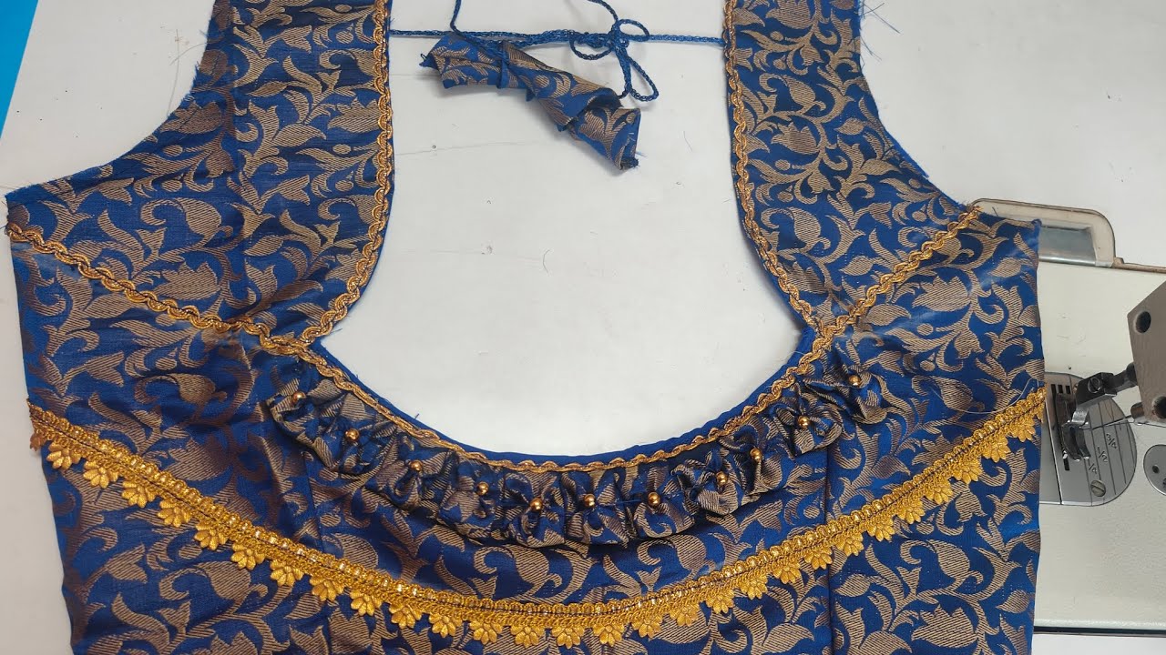 Back design blouse| gurudevdatta_123 | #fashion #sewing #blouse 