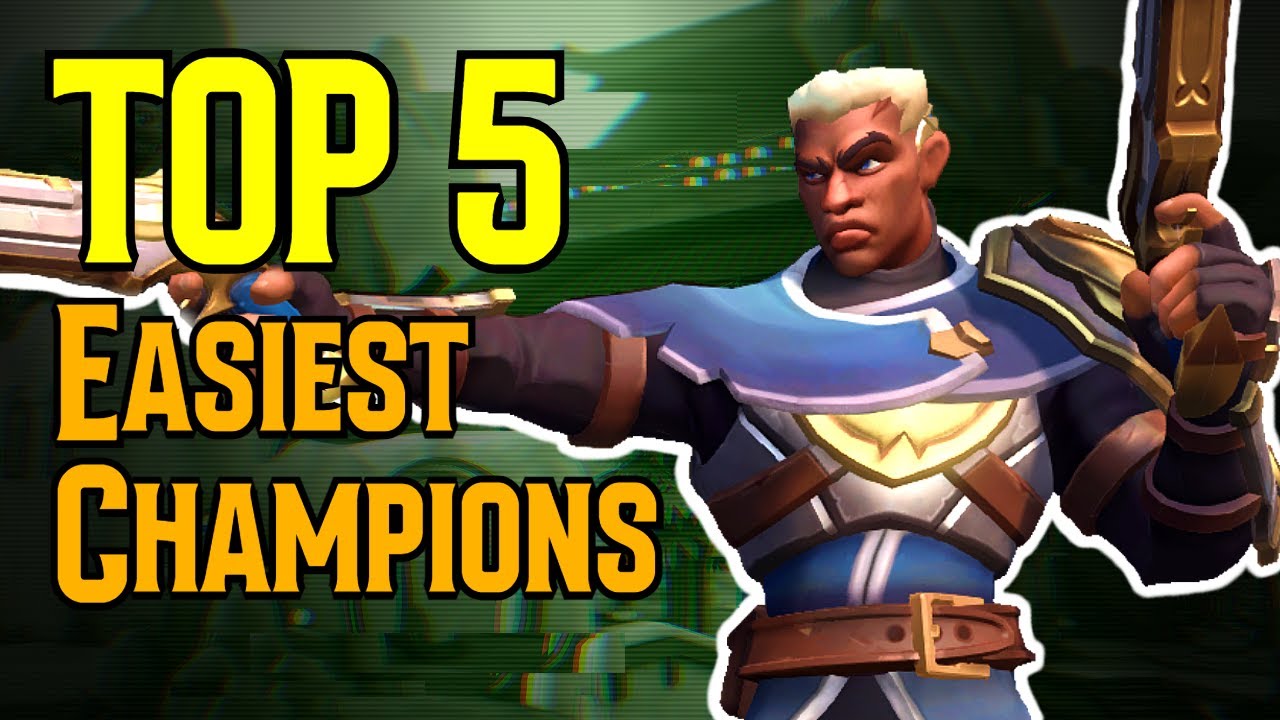 Top 5 Easiest Champions in Paladins (2021)