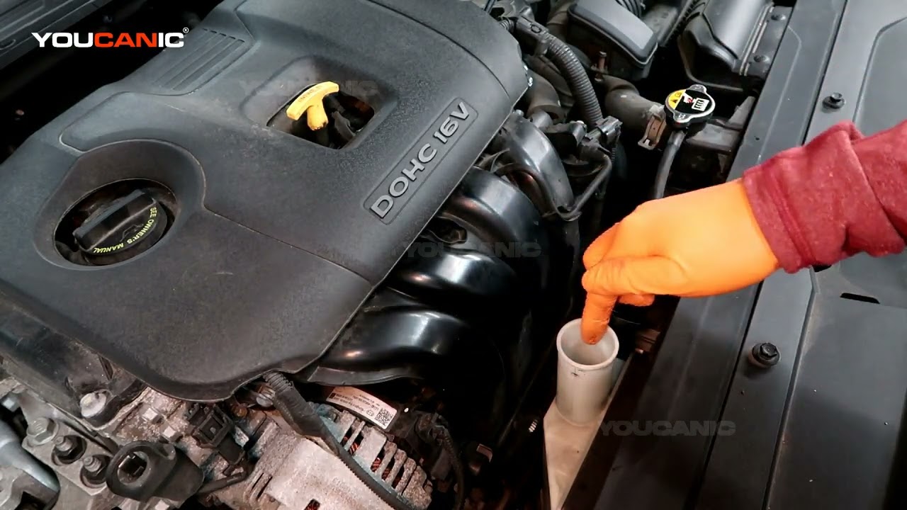 2019-Present Kia Forte Check and Add Engine Coolant