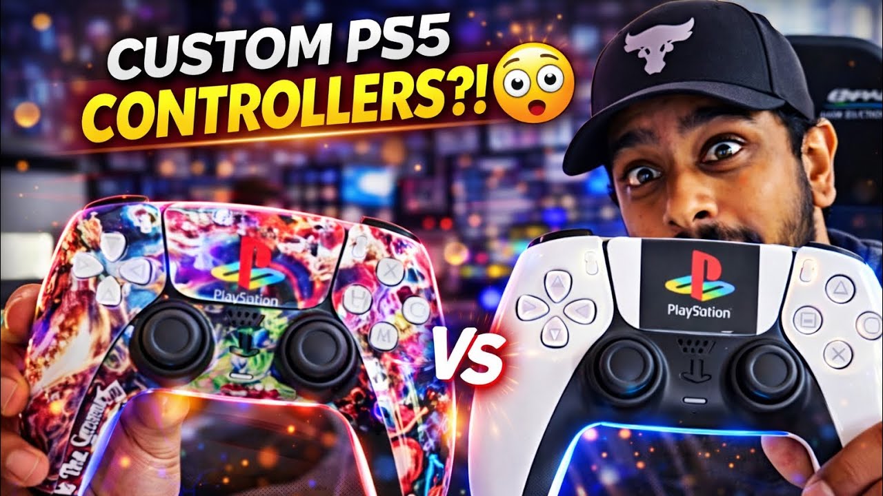 Custom Wrapped PS5 Controllers FAIL!!  #ps5 #customwrapped
