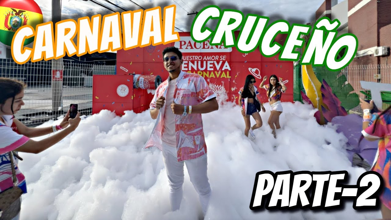 ASI SE VIVE EL INCREIBLE CARNAVAL EN Santa Cruz-Bolivia-Este 2024 -PARTE2