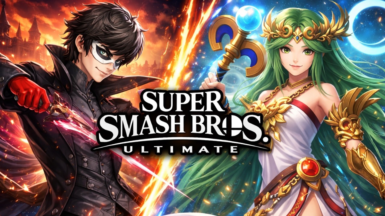 Palutena and Joker Team up in Battle Arena