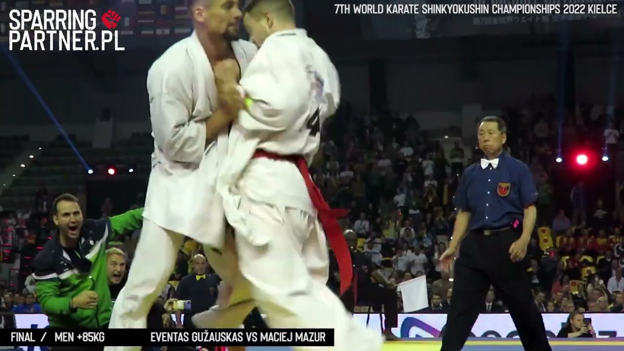 Eventas Gužauskas vs Maciej Mazur +85kg | 7th World Karate Shinkyokushin Championships 2022