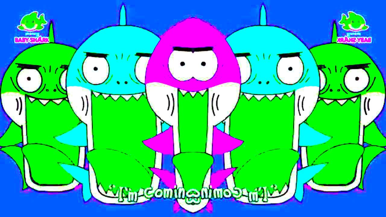Run Away! Krahs Ybab Shark Swim Away Finny Shark Super Simple Songs (Sponsored by Preview 2 Effects)