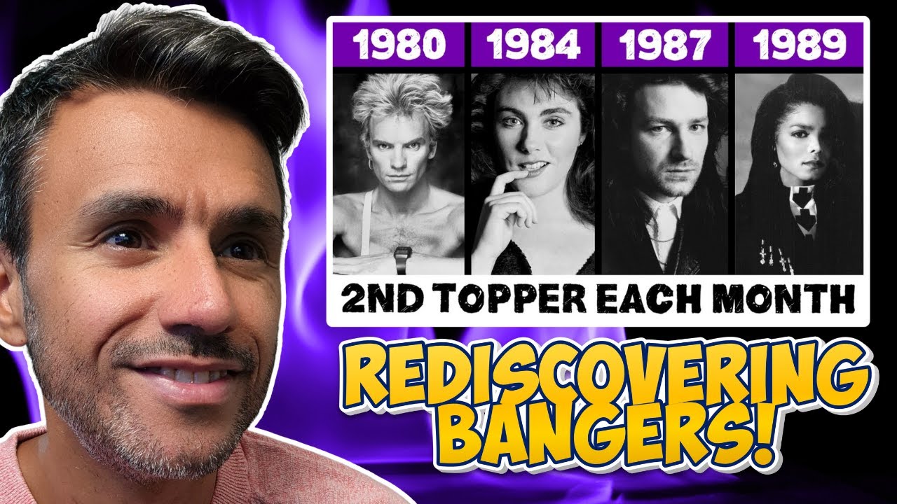Reacting To The 2nd Most Popular Song Each Month in the 80s | REACTION