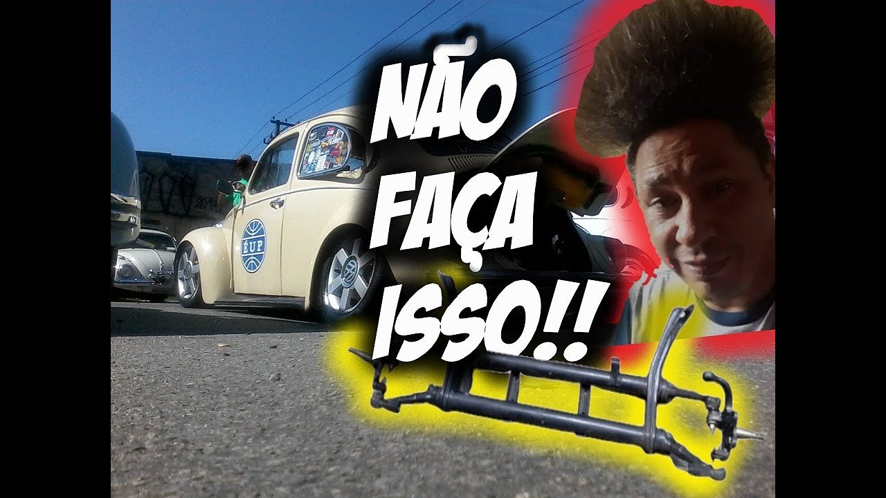 POR QUE N&Atilde;O PODE TIRAR FEIXES DE MOLAS DA SUSPENS&Atilde;O DO FUSCA?! | N&Atilde;O FA&Ccedil;A ISSO!!! | CANAL BRUTUS79