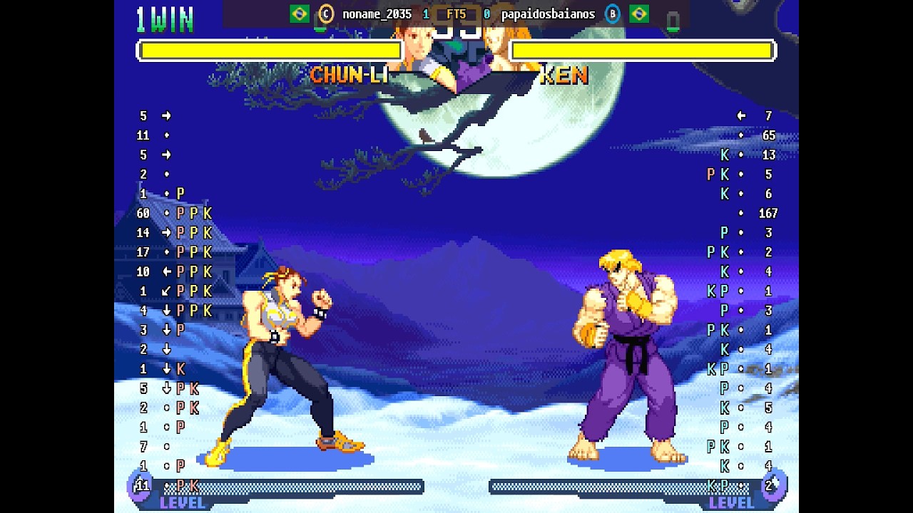 Street Fighter Alpha 2 - 🇧🇷 noname_2035(C) vs 🇧🇷 papaidosbaianos(B) | (2026-03-15 04:03 UTC)