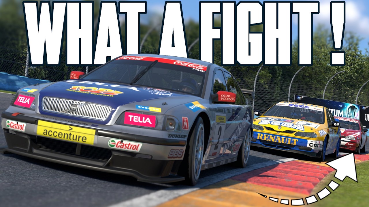 A super Super Touring battle l RaceRoom