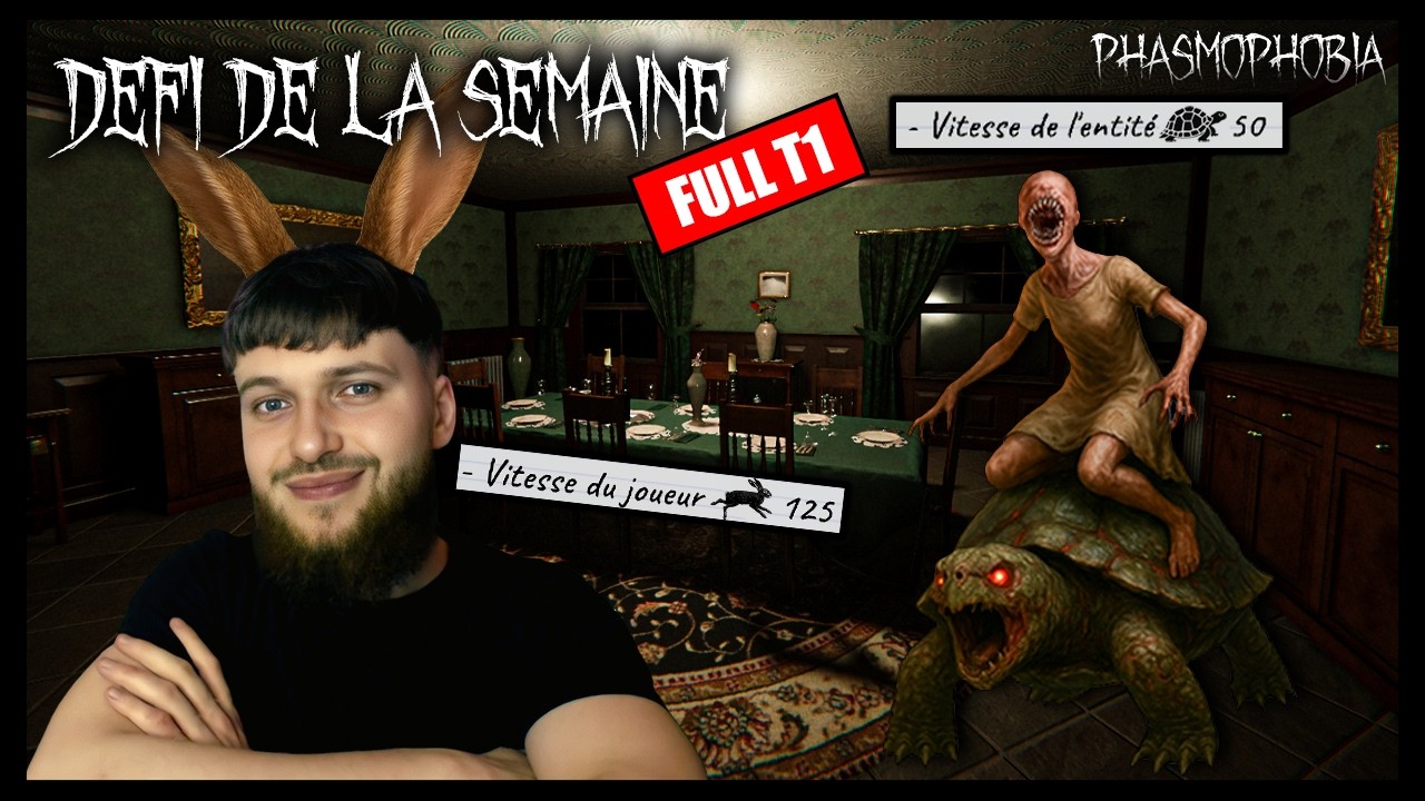 [FR] SLOW MOTION   ! DEFI DE LA SEMAINE PHASMOPHOBIA