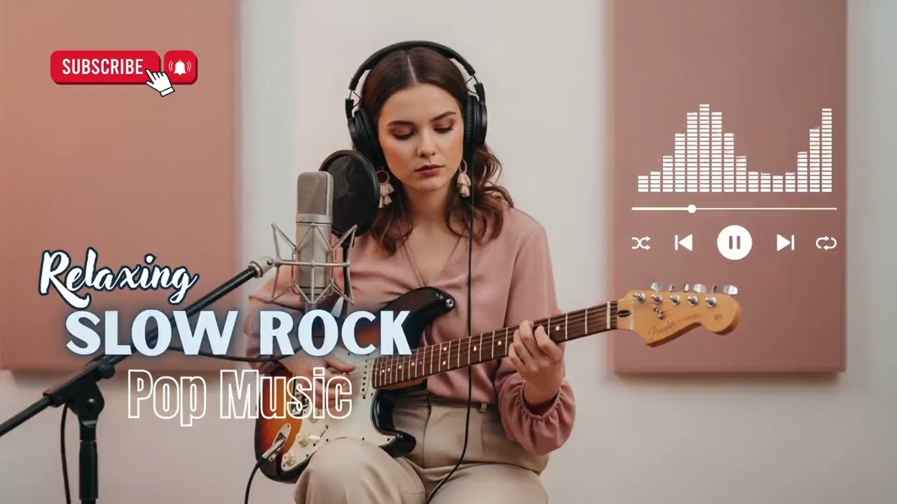 Beautiful Slow Rock Music Relaxing 🎸 Emotional Soft Rock Playlist