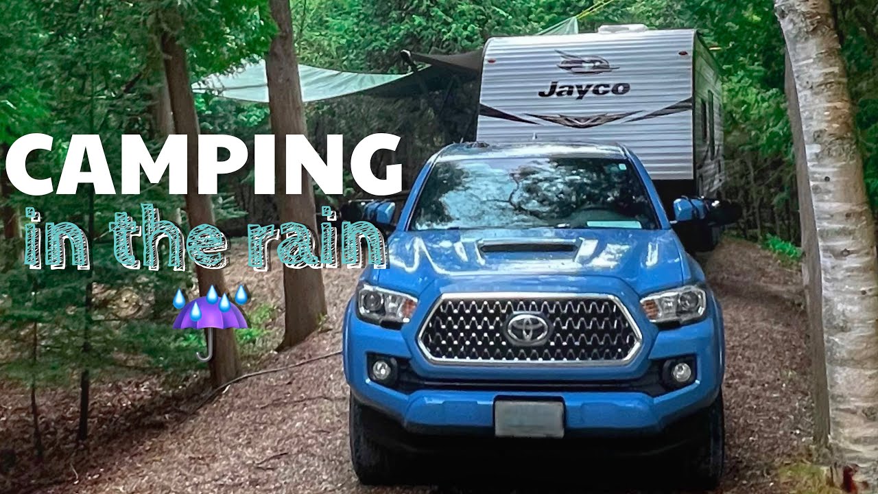 Camping in the RAIN : InverHuron Provincial Park