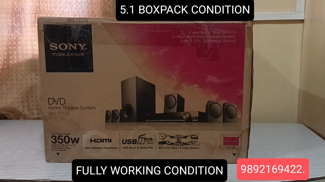 SONY DAV-TZ130 PRICE:6500/- AVAILABLE:9892169422.#Sony