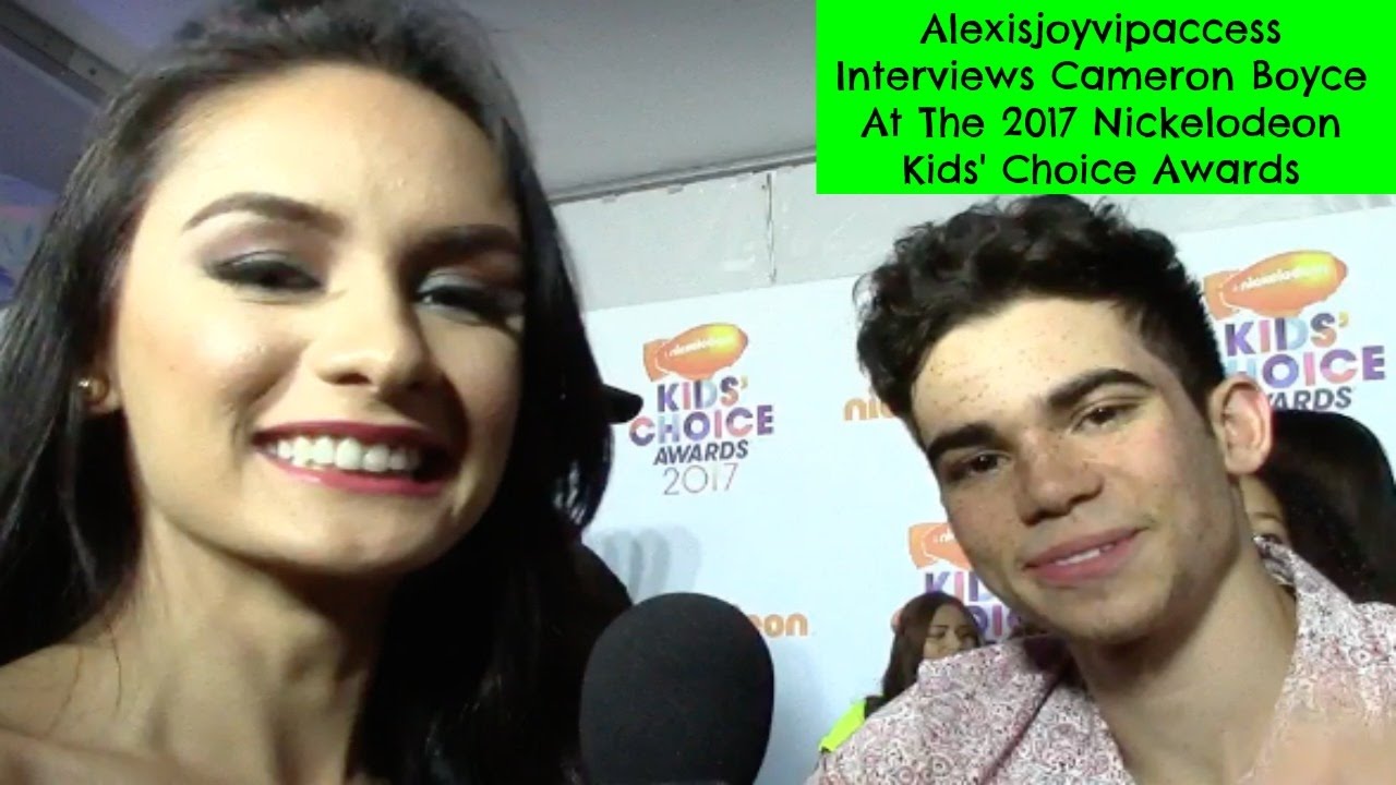 Descendants 2 Star Cameron Boyce Interview With Alexisjoyvipaccess - 2017 KCA