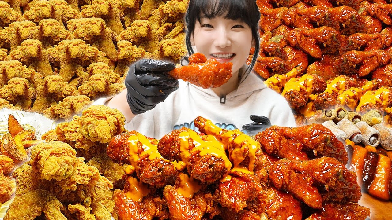 24시간 동안 치킨만 먹으라고 한다면? 진짜 10마리는 먹을수 있을거같아요. 겉바속촉 끝판왕 치킨 먹방
