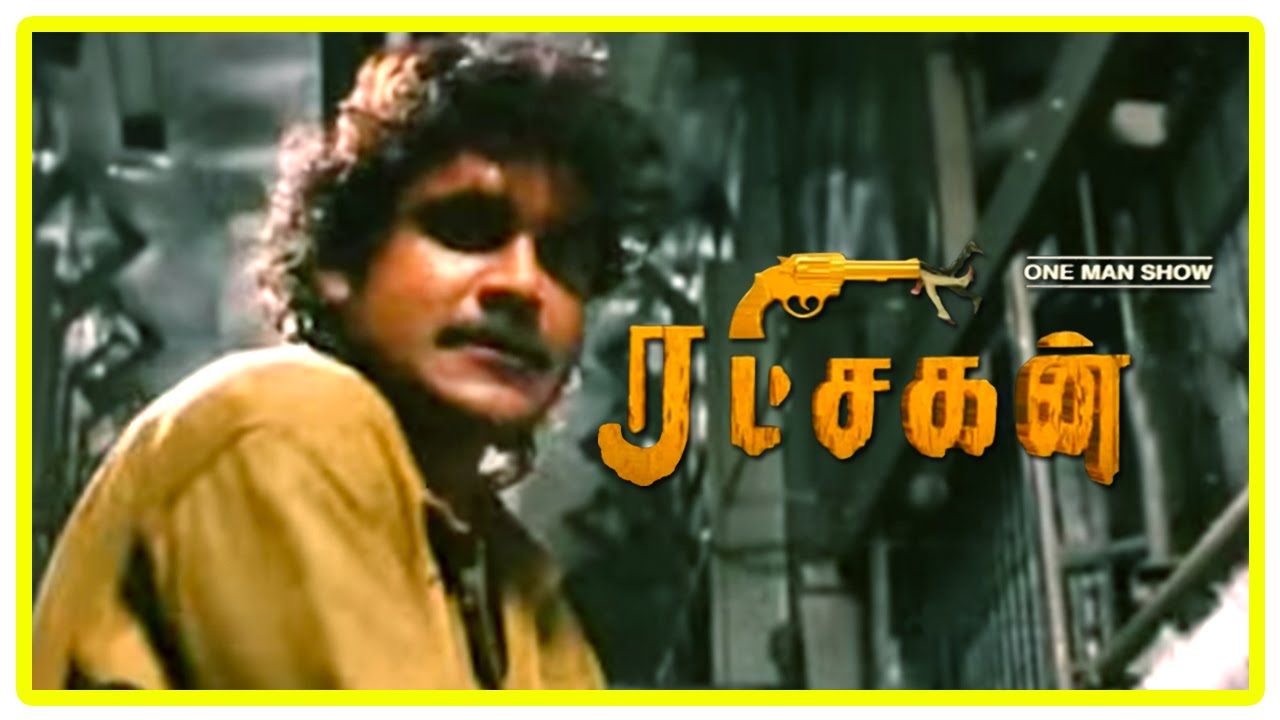 Ratchagan Tamil Movie Scenes | Nagarjuna fights the ten men | Sushmita Sen | Girish Karnad
