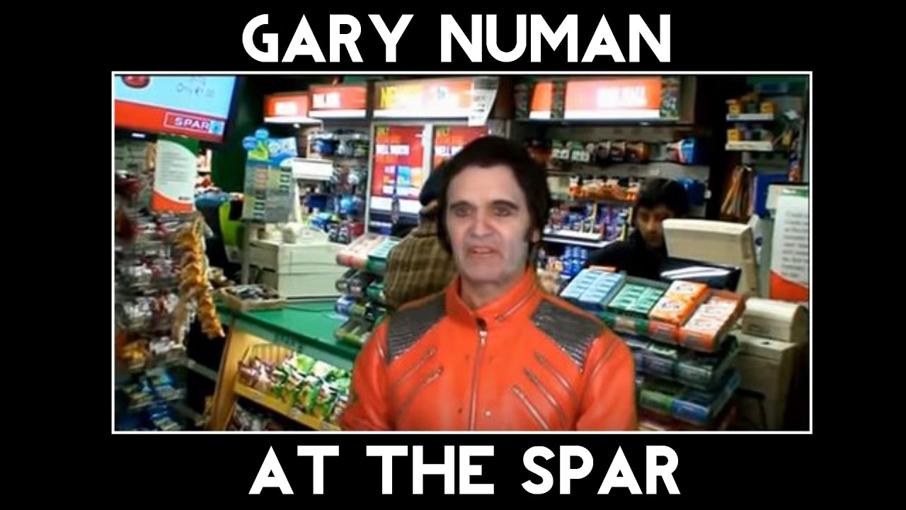 SO SO FUNNY!!! - Gary Numan Parody - Cars - (Here At The Spar)
