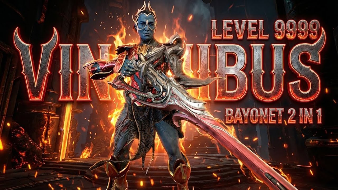 BEST VINQUIBUS BUILD! 🔥 Level 9999 Steel Path Setup 2-in-1 Bayonet [Warframe]