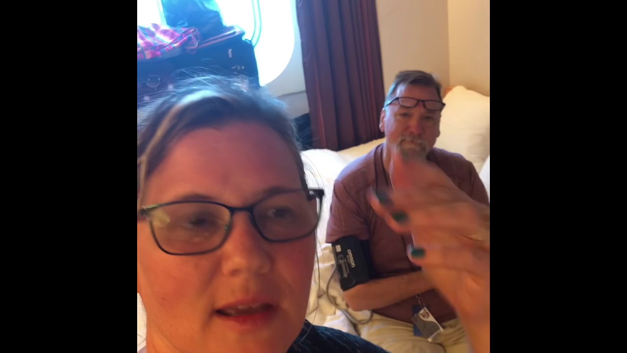 Cruising on dialysis. Nxstage home hemo. Carnival magic #cruisingondialysiswithmikeandlaura