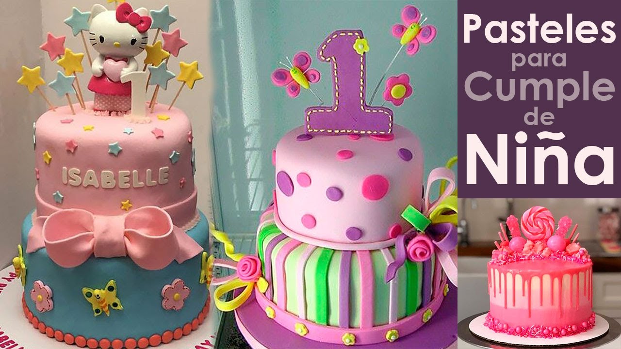 pasteles de cumpleaños para niña