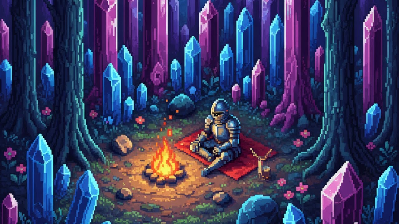 Campfire crackles… Your heart can rest | Medieval Ambient Music
