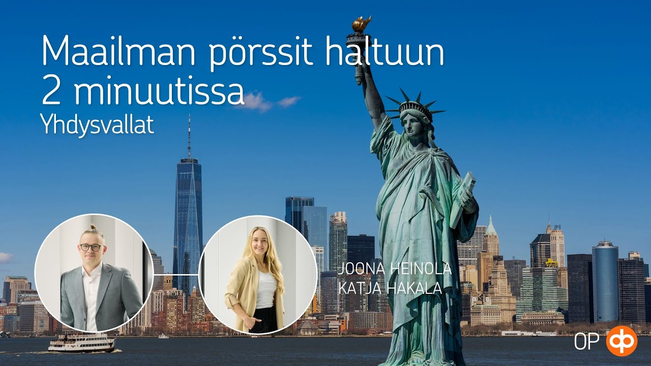 Maailman p&ouml;rssit haltuun 2 minuutissa - Yhdysvallat