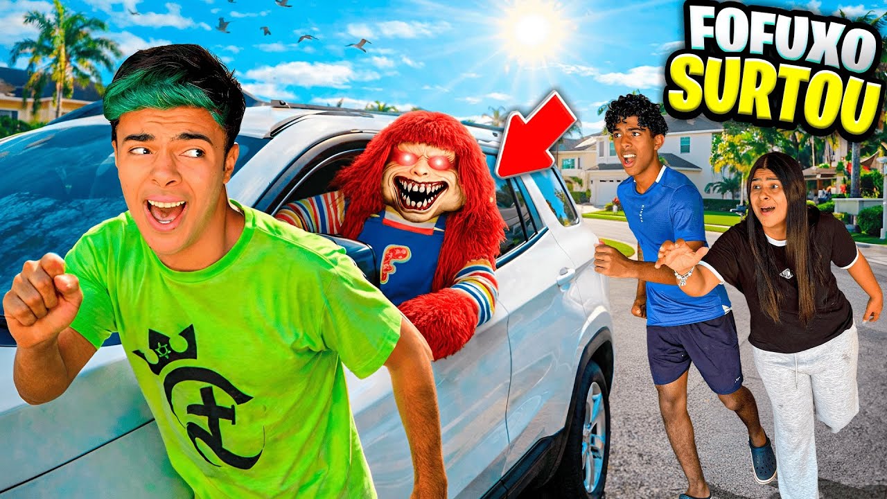 O FOFUXO DO MAL TENTOU ATROPELAR O ESTEVÃO NO RANCHO‼️😱